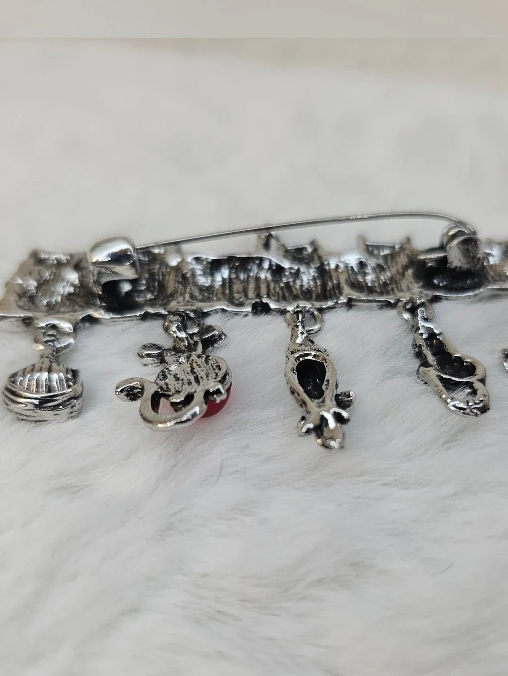 Vintage Style Cat Brooch Pin NWOT